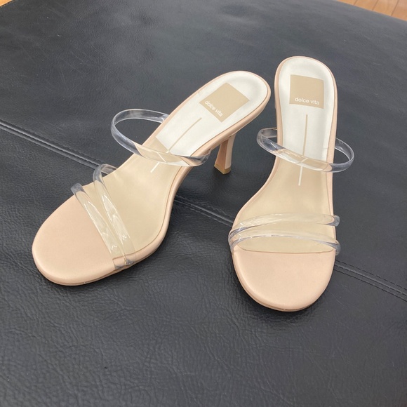 NEW Dolce Vita Lynton Sandals in Crystal Vinyl size 6 - Picture 2 of 9